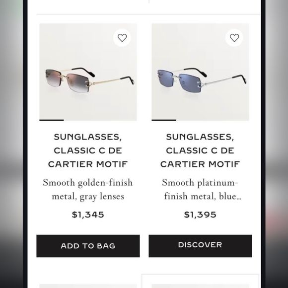 Cartier Classic C DE Cartier Motif Sunglasses - Picture 13 of 13